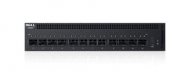 DELL Networking X4012 с веб-интерфейсом, 12 портов 10GbE SFP+, 3YPSNBD (210-AEOQ) , 